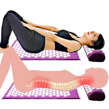 Load image into Gallery viewer, Massager Mat Acupressure Relieve Back Body Pain
